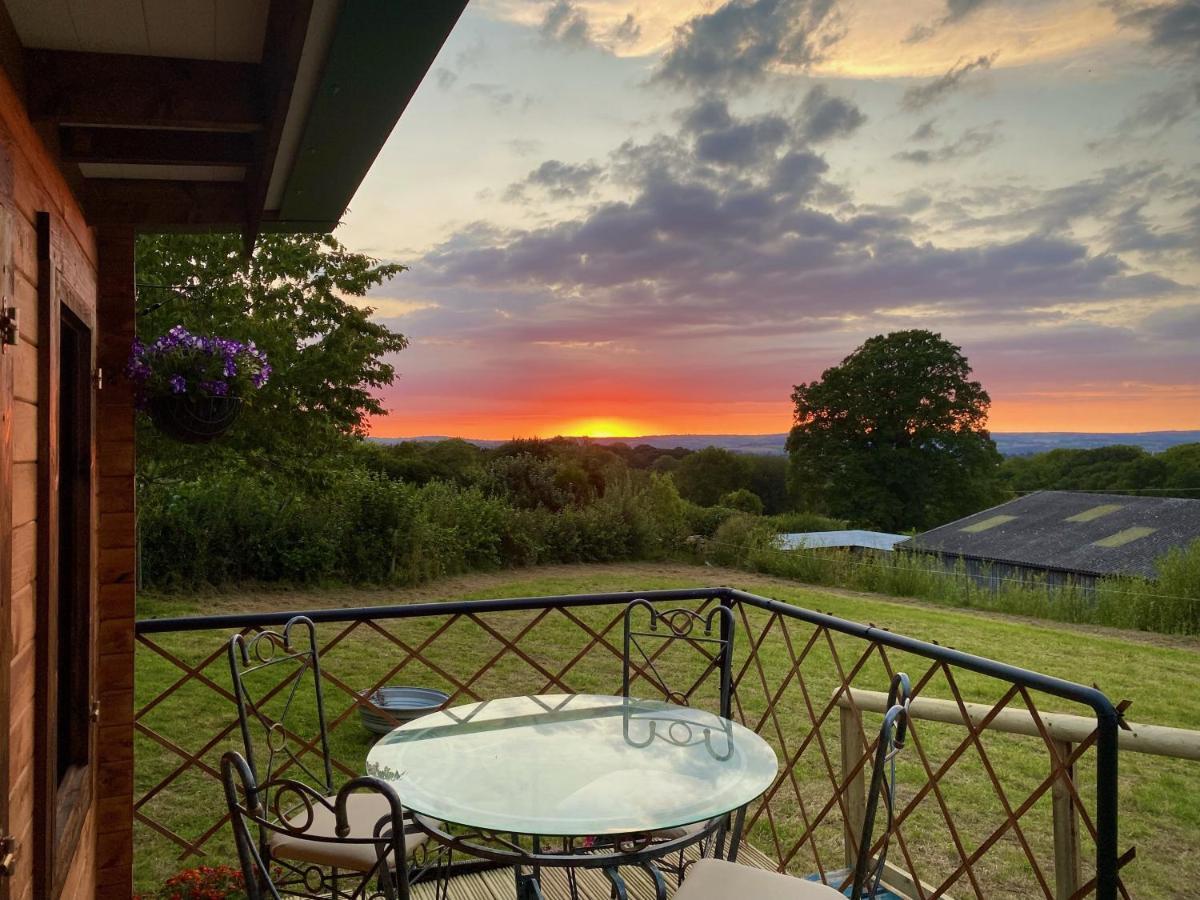 Cherry Tree Glamping Lodge Wellington  Exteriör bild